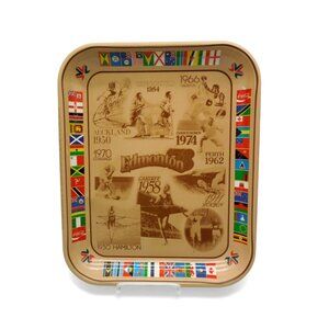 Coca Cola XI Commonwealth Tray Edmonton 1978 USA Vintage 13"